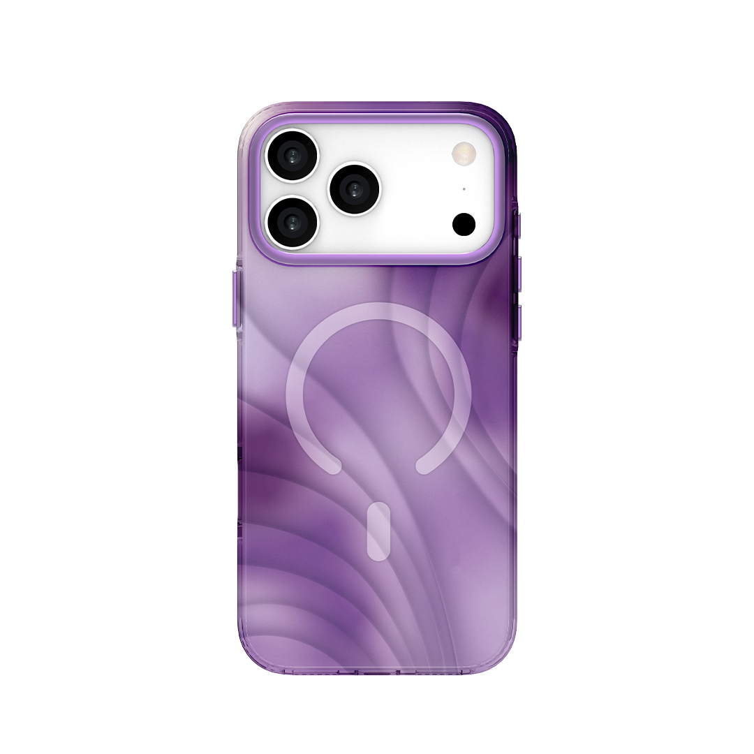كڤر حماية LZEL MagFluxo Craft MagSafe لهاتف iPhone 17 Pro Max | بنفسجي كڤر حماية LZEL MagFluxo Craft MagSafe لهاتف iPhone 17 Pro Max | بنفسجي